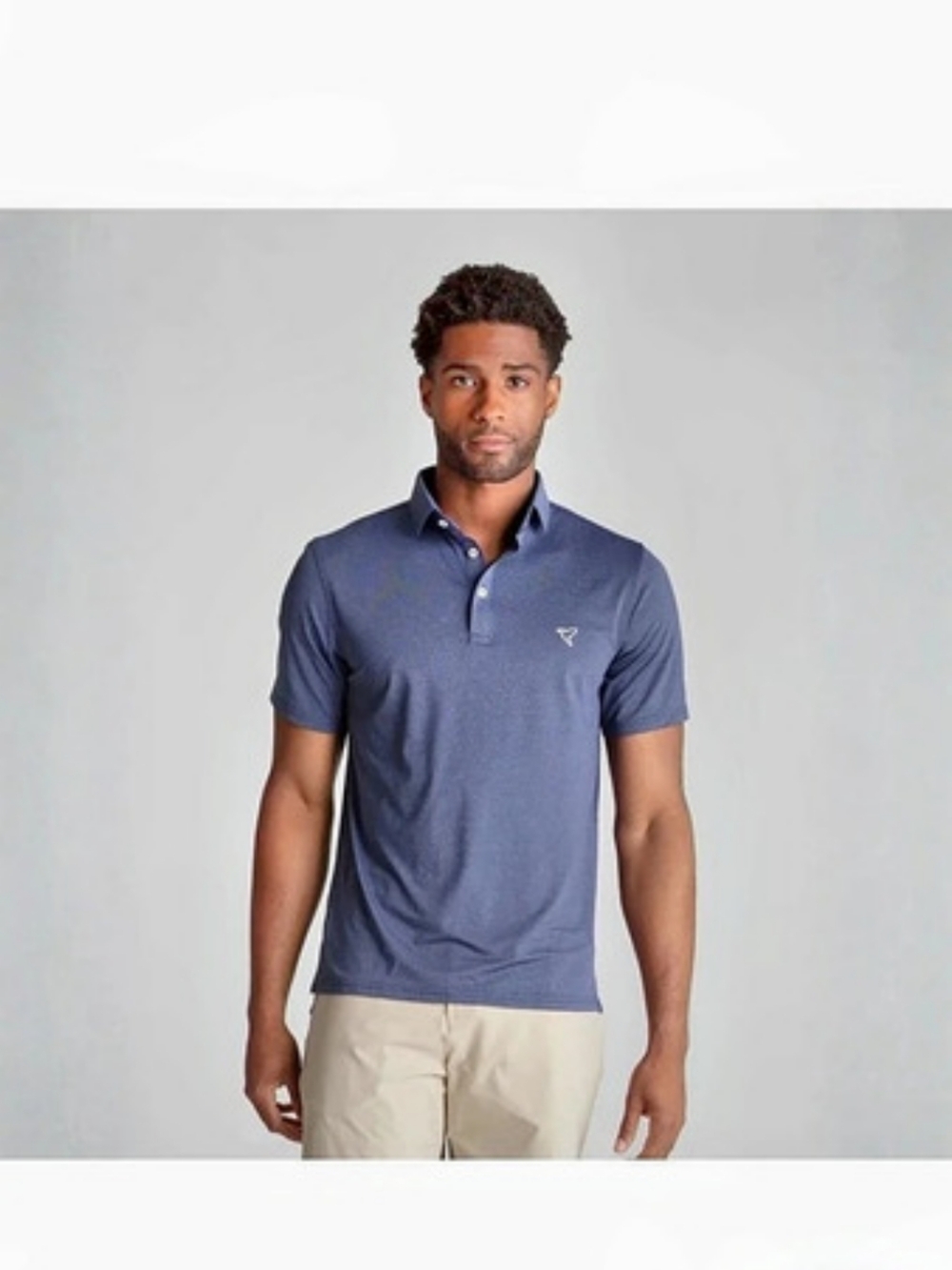 Rhone Commuter Polo Men's Blue